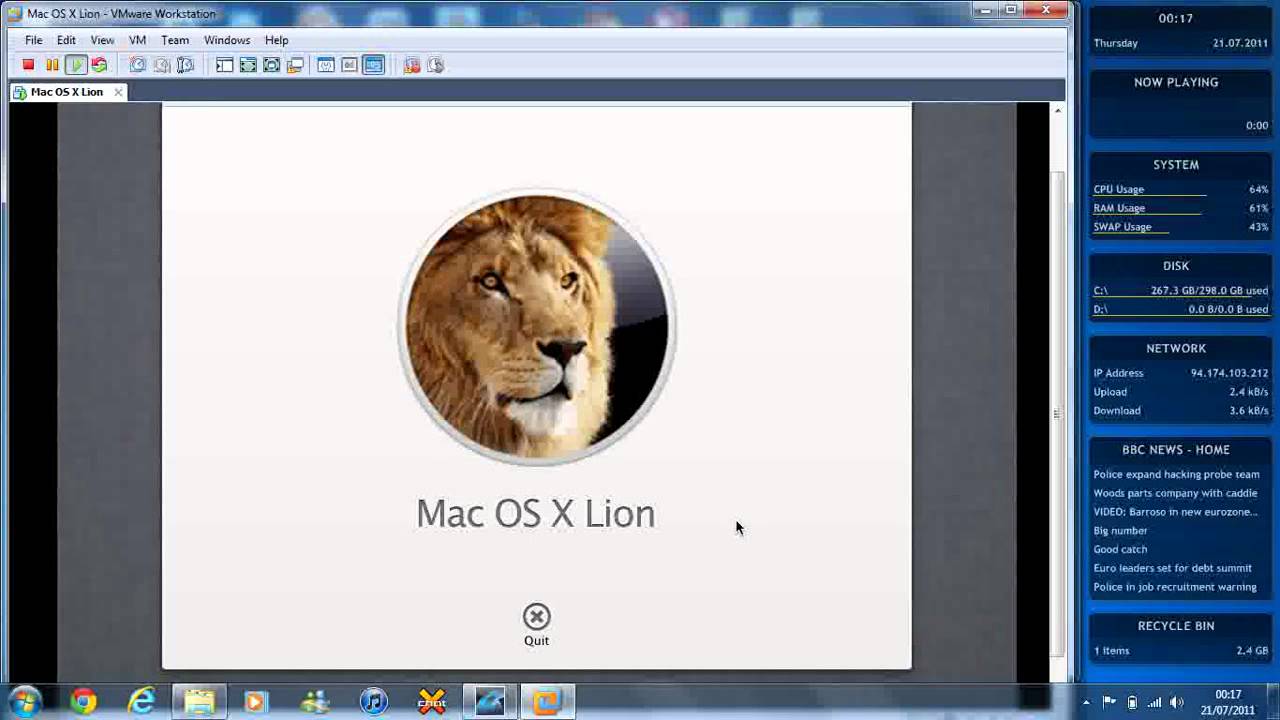 Download Mac Os X Lion For Windows 7